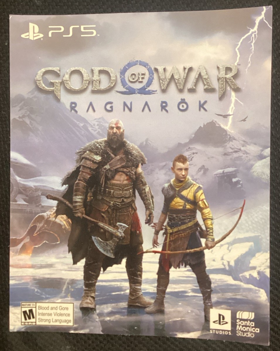 ゴッドオブウォー　ラグナロク　コード　4点 Sony PlayStation 5 PS5 God of War Ragnarok Digital Game Code