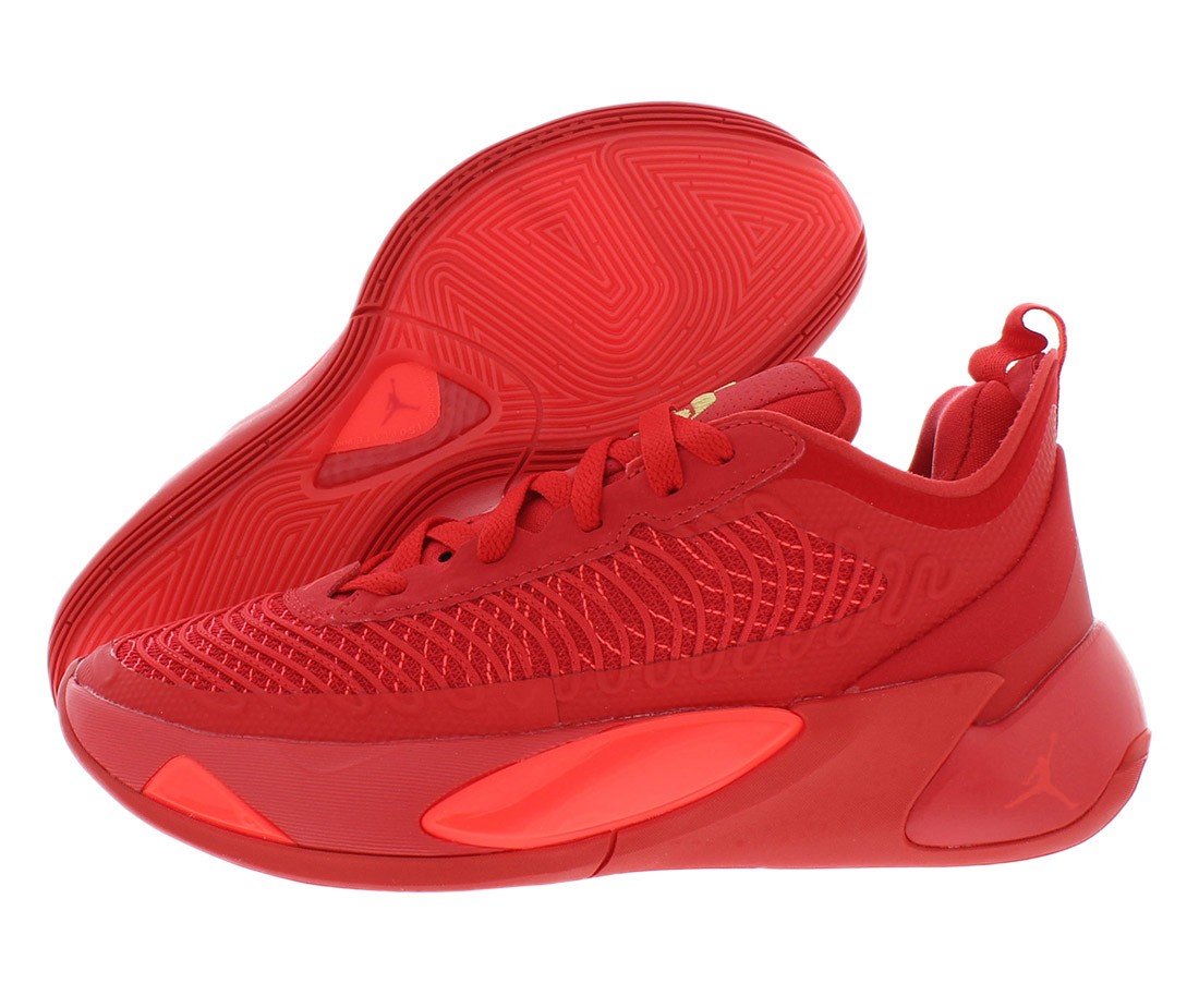 Кроссовки для мальчиков Nike Jordan Luka 1 GS, Размер 4,5, Цвет: Университетский красный/Металлик