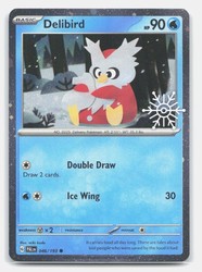 Delibird 046/193 Holo Holiday Calendar Promo (Paldea Evolved)