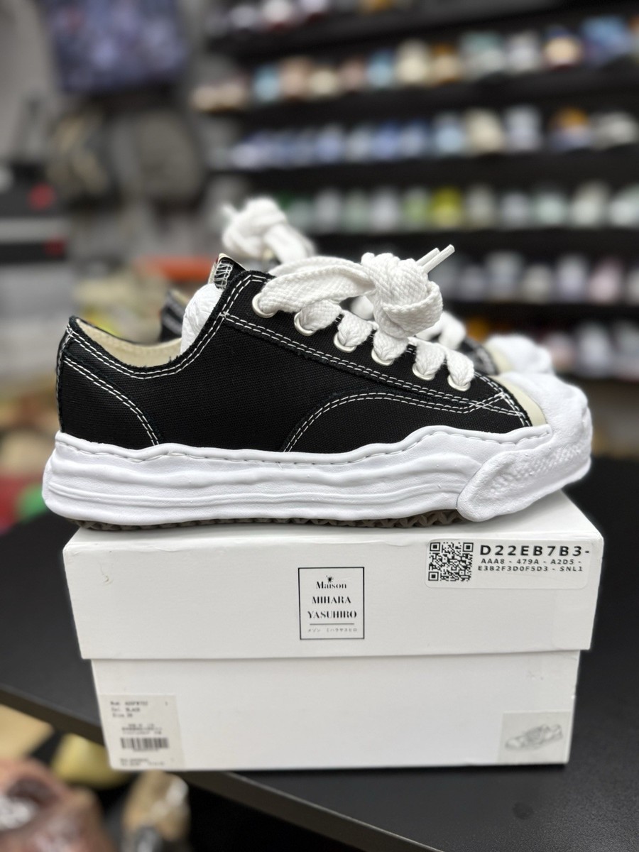 39EU/7US Mason Mihara Yasuhiro Hank OG Sole Leather Low Sneakers