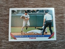 1993 Topps - Chuck Knoblauch #250