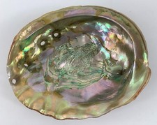 Large Natural Abalone Shell Mother of Pearl 8.25"x6.85"
