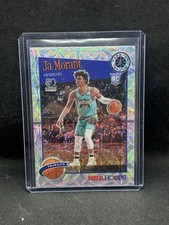 2019-20 Panini NBA Hoops Premium Stock Tribute Silver Scope Prizm Ja Morant