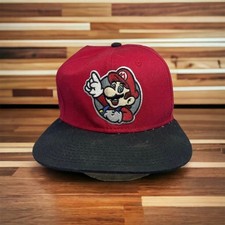 Nintendo Snapback Super Mario Hat Retro Vintage Gaming Cap Collectible