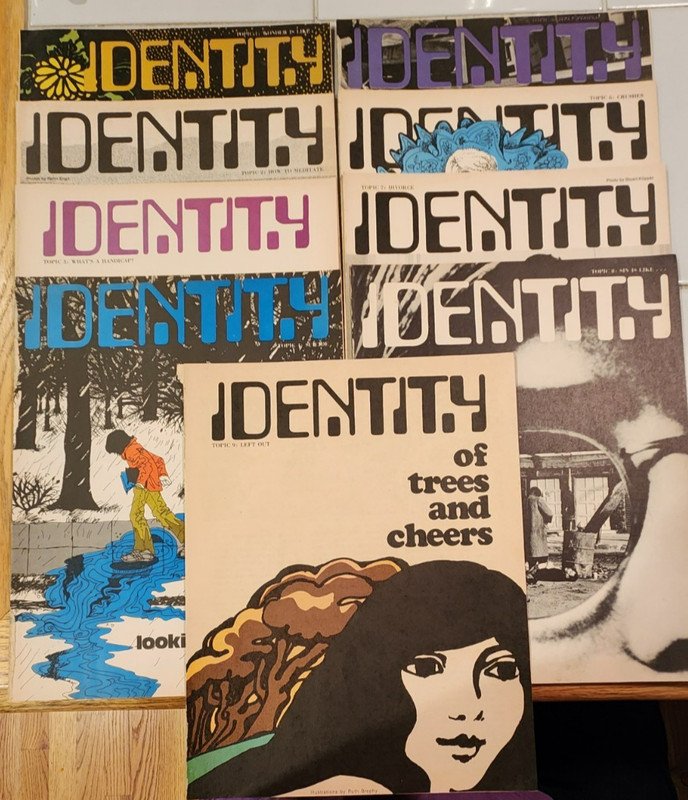 LOT 9 - IDENTITY MAGAZINE, TOPICS 1 THRU 9