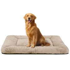 Washable Dog Crate Bed Mat for Medium/Large Dogs All-Season Comfort with