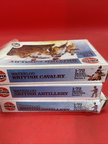 Airfix Waterloo British Artillery-Two & British Cavalry. #49 - Picture 4 of 9