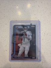 2025 Topps Chrome Football Cam Ward RC #314 Base Tennessee Titans
