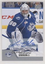 2020-21 Upper Deck AHL Auto Christopher Gibson #111 Auto 07ss