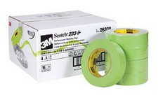 3M 26338CS 1-1/2" Scotch Premium Automotive 233 Masking Tape