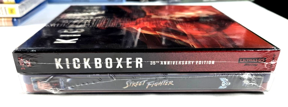 Kickboxer 4K и Street Fighter Blu-ray 2 x STEELBOOK, JEAN-CLAUDE VAN DAMME - Изображение 3 из 4