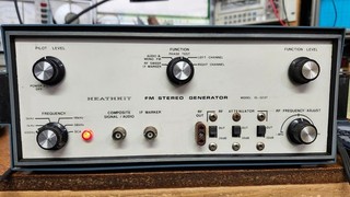 Heathkit IG 5237 FM stereo generator untested