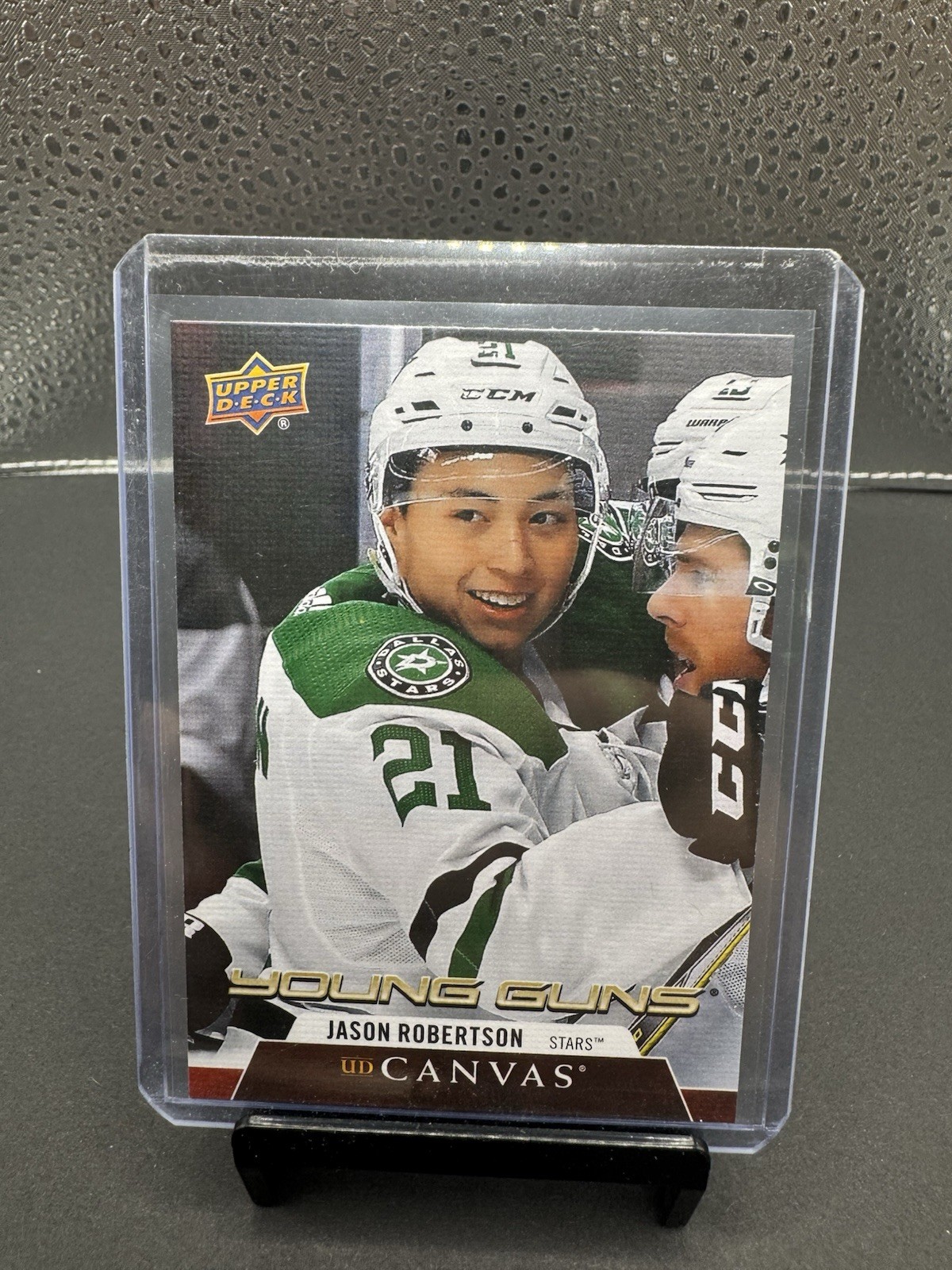 2020-21 Upper Deck - UD Canvas Young Guns Jason Robertson #C92 (RC)