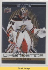 2020-21 Upper Deck Allure Diagnostics John Gibson #D-2 READ 5vc