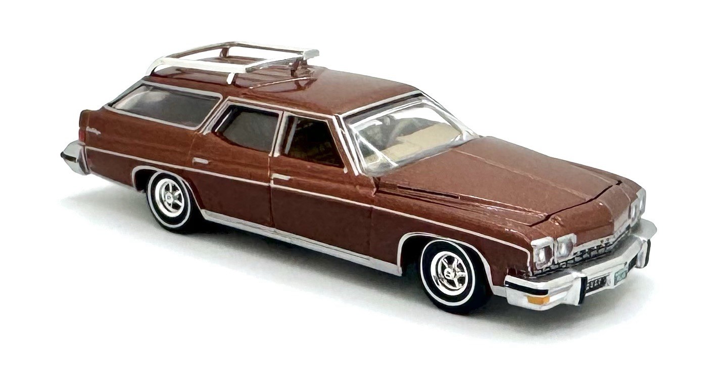 1974 Buick Estate Wagon 455 V8 - Cinnamon Poly  - 1/64 "S" Scale - "B" Body