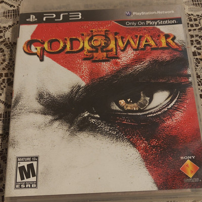 Sony Computer Entertainment God of War III PS3 Manual Included Combat Arena