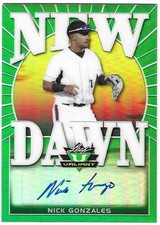 Nick Gonzales 2021 LEAF VALIANT MLB PROSPECT AUTOGRAPH CARD Pirates AUTO SP /99