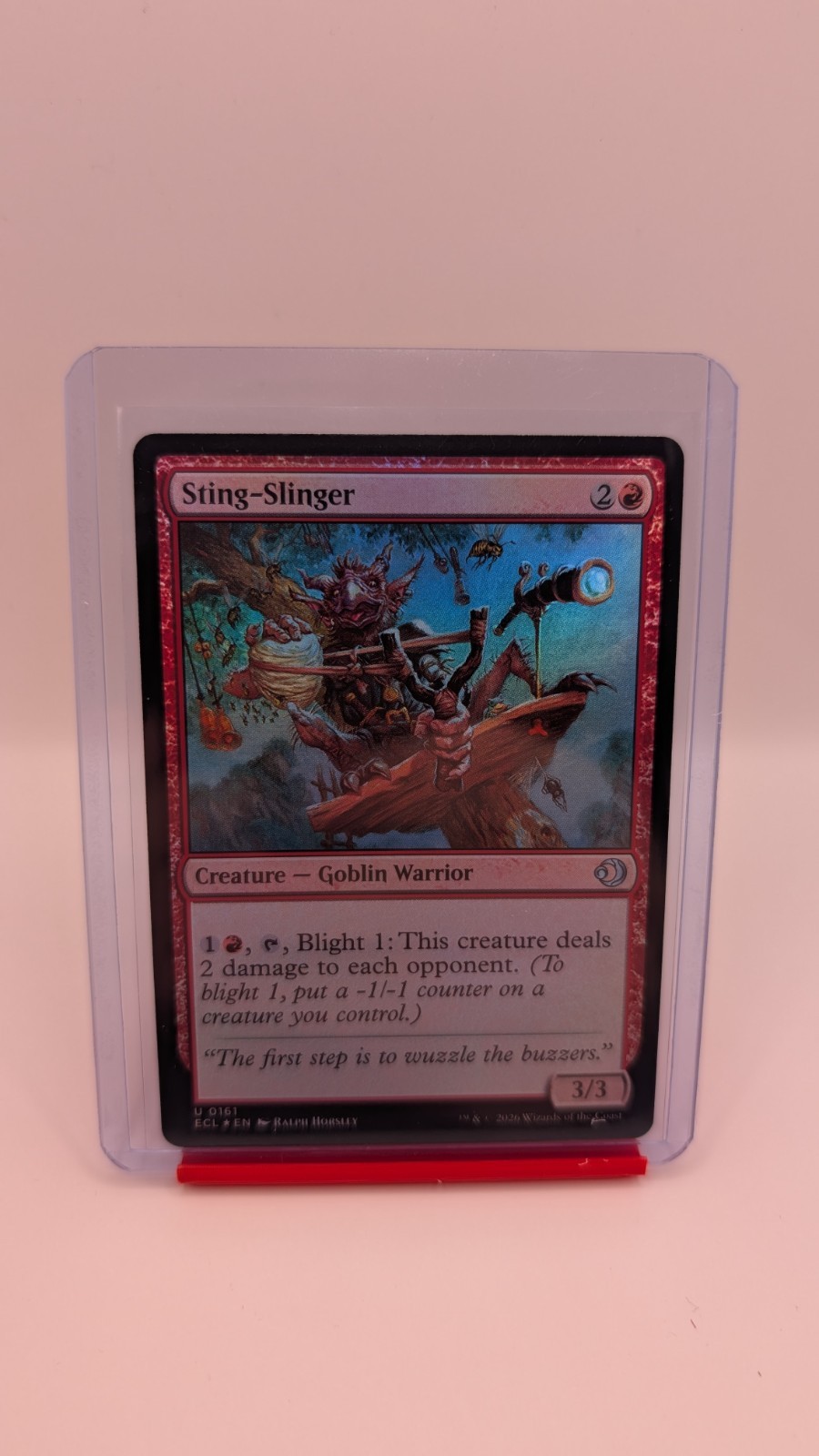 Sting-Slinger [Foil] #161 Magic Lorwyn Eclipsed 