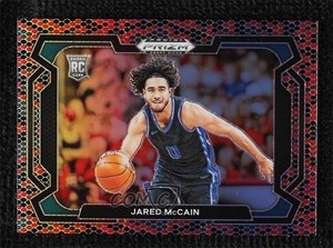 2024 Panini Prizm Draft Picks Snakeskin Variations Jared McCain #35 Rookie RC