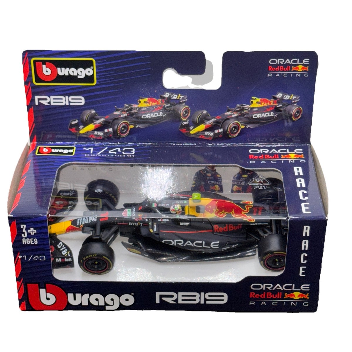 【最終値下】Bburago RB16 セルジオ・ペレス サイン入り 1/43 Sergio Perez #11 2025 Bburago 1:43 Red Bull Signature Series