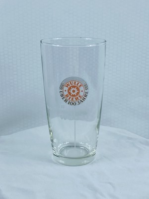 Vtg. German Beer Glass - Wulle Biere Uber 100 Jahre Wir Wollen Wulle (.2L) READ!
