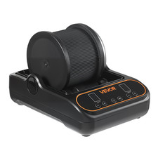 VEVOR 1 lb Rock Tumbler Kit, 4-Speed, 9-Day Timer, Quiet Polishing