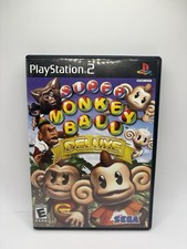 Super Monkey Ball Deluxe  PlayStation 2 PS2 CIB