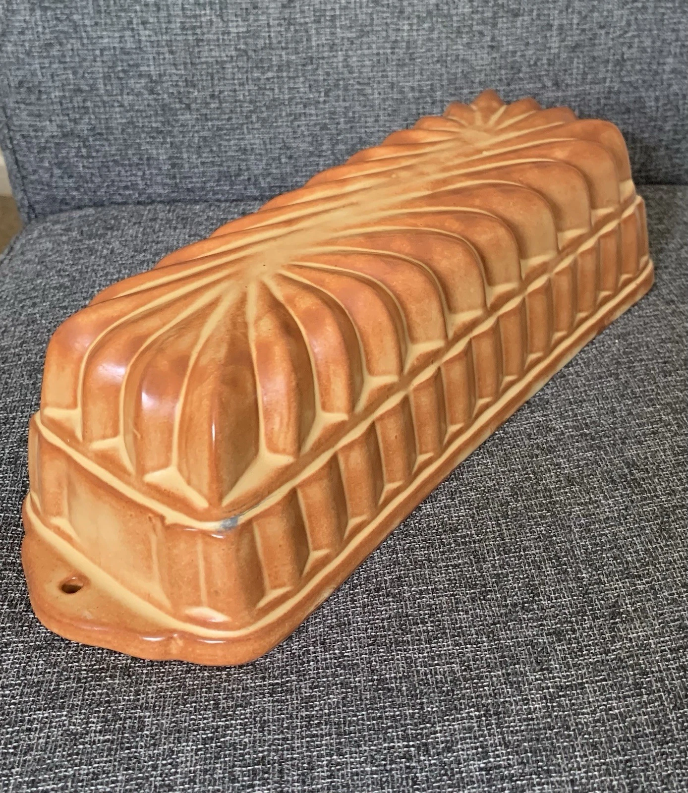 Terracotta Loaf Pan Dish Baking Glazed