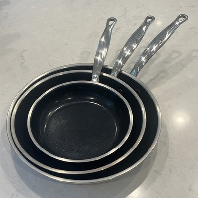 GreenPan Premiere Max Stainless-Steel Ceramic Nonstick 3-Pi-WilliamsSonoma|46611