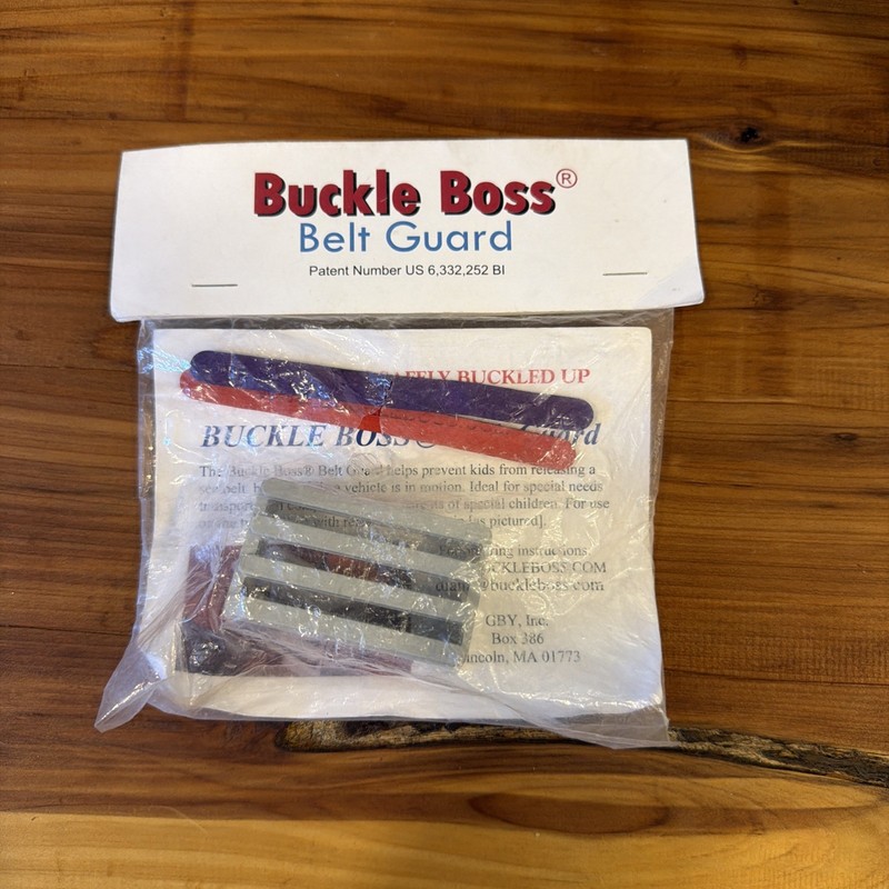 Buckle Boss Heavy Seat Belt Lock & Seat Belt Guard | Enhanced Seat Belt Security