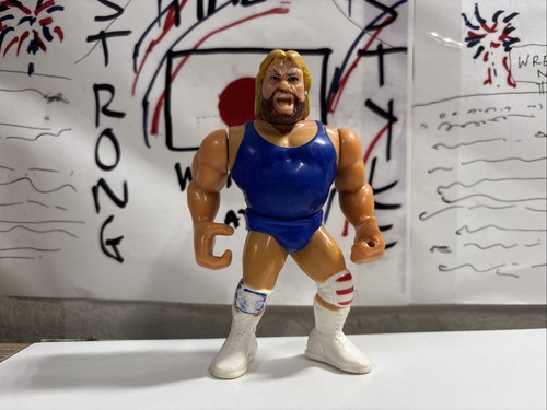 WWF Hacksaw Jim Duggan Hasbro Figure Series 9 1994...