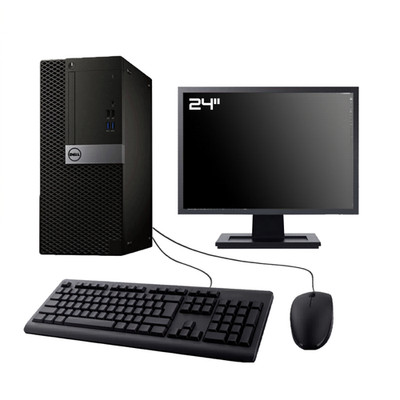 PC Dell Optiplex 5040 MT Bildschirm 20 '' Intel I7-6700 RAM 16Go SSD 240Go W11