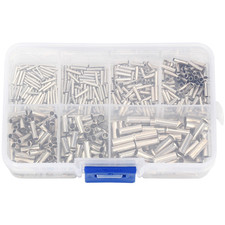 Electrical Crimp Connectors 600pcs Tube Style Copper Terminals PE Insulated