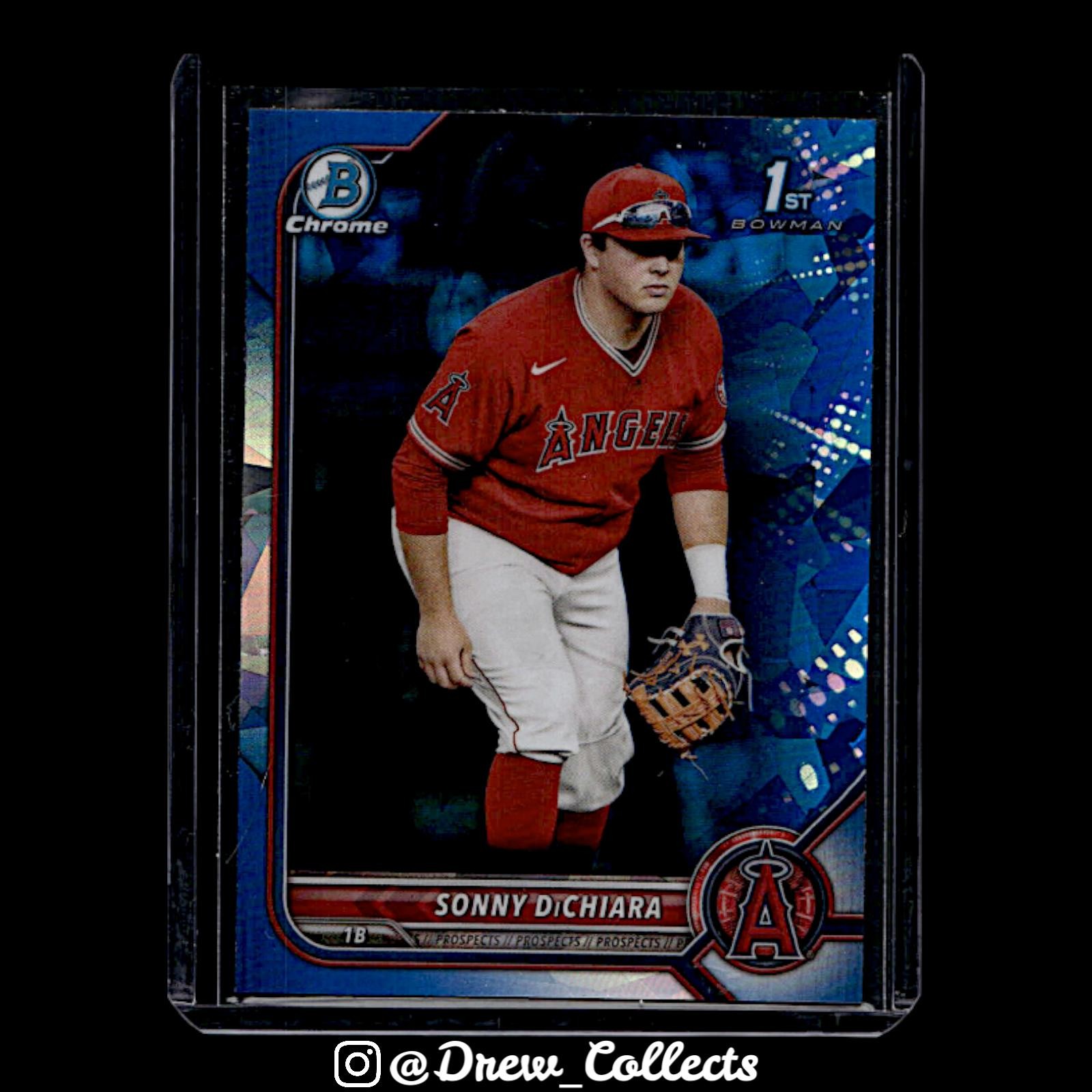 2022 Bowman Draft Sapphire #BDC-16 Sonny DiChiara Los Angeles Angels