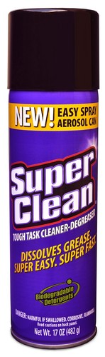 Multi Surface All Purpose Gunk Remover Aerosol Degreaser, Biodegradable, 17oz...
