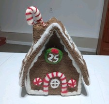 Pottery Barn Kids Felted Gingerbread 3-D  Christmas House Wool Advent Calendar