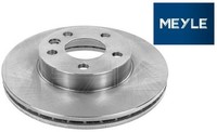 2X Bremsscheibe Meyle 1155210035 2 Bremsscheiben Vorderachse Vorne FüR VW