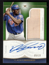 2021 Topps Definitive Collection Vladimir Guerrero DARC-VG Auto Relic 05/10