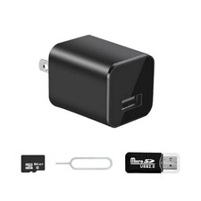 Charger Camera-64GB Micro SD Card Included-No WiFi