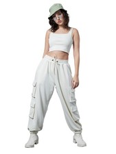 Bewakoof Womens Cotton Blend Solid Loose Fit Co-Ord Set