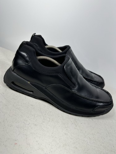 Mocassino Cole Haan NikeAir scarpe da guida M 10 M slip-on pelle nera C04434 F8 - Foto 2 di 8
