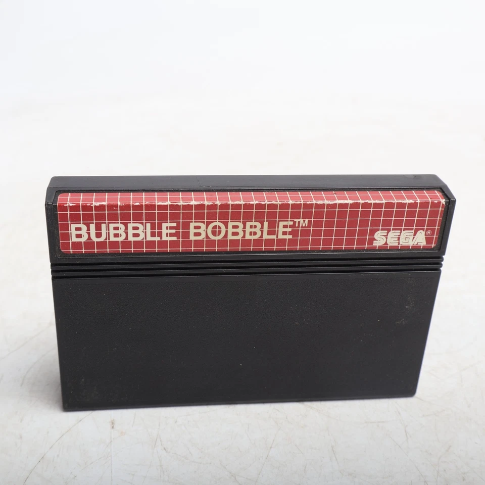 Bubble Bobble (Master System) GAME CART AND GAME COVER ART - Image 2 of 4