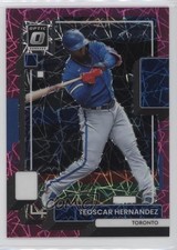 2022 Panini Donruss Optic Pink Velocity Prizm 51/249 Teoscar Hernandez #123 2u3