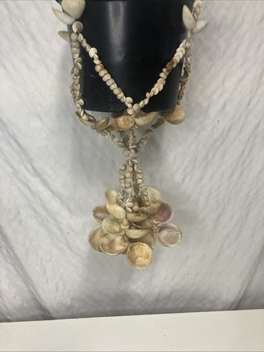 "Soporte para maceta conchas marinas colgantes de 35"" conchas de arca y caracoles marinos olla no incluida" - Imagen 14 de 18