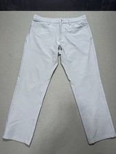 FootJoy Tour Fit Golf Pants Size 35x30 Mens Grey Performance Stretch Golf