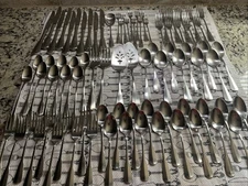 Distinction Deluxe Stainless Flatware Set by Oneida HH 83 pieces