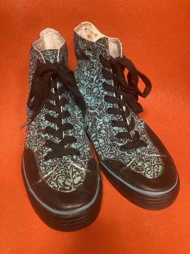Airwalk Ghost Rider vintage anni 80 nero multi made in Korea senza scatola uomo us10