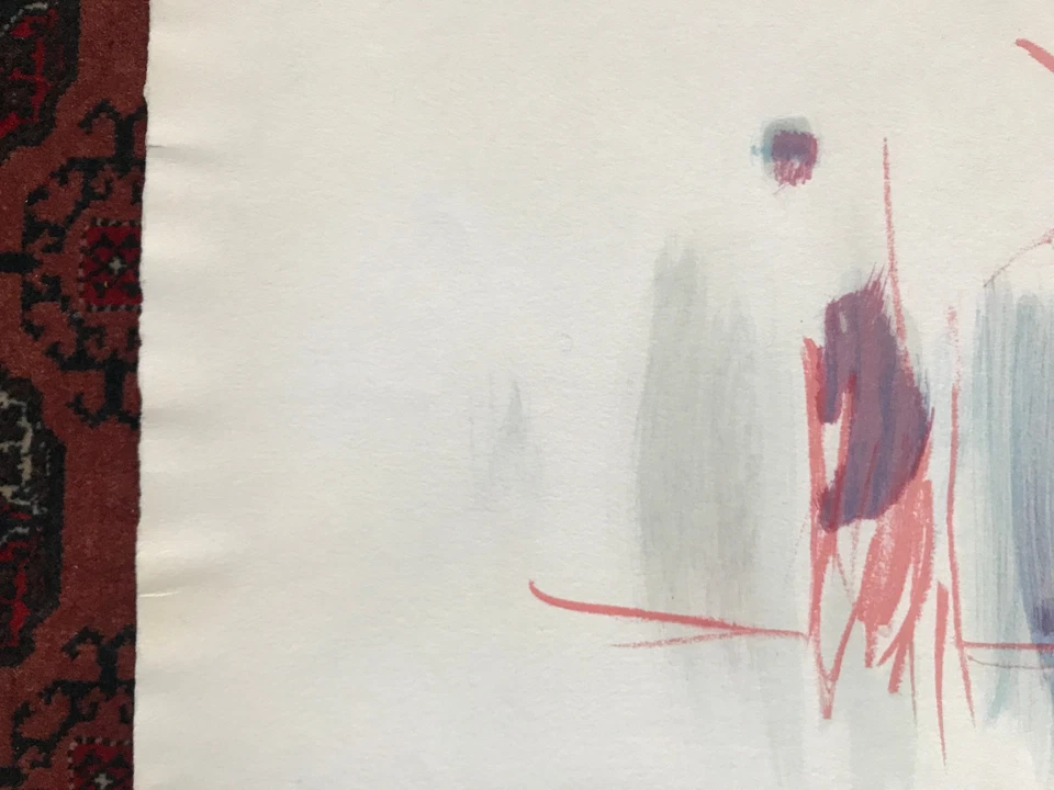 Jean-René Bazaine lithographie signée au crayon. 1971. Numérotée 9/10 - Photo 3/4