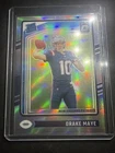 2024 Panini Donruss Optic Drake Maye Rated Rookie Holo Prizm  RC