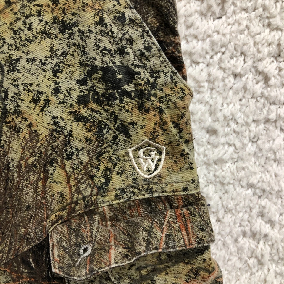 Game Winner Pants Medium Mens Green Cargo Mossy Oak Straight Hunting Outdoors M - Image 3 of 4
